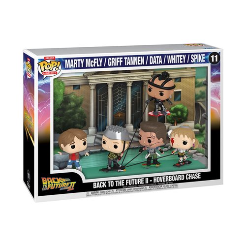 Back to the Future Part II Hoverboard Chase Deluxe Funko Pop! Moment with Case #11