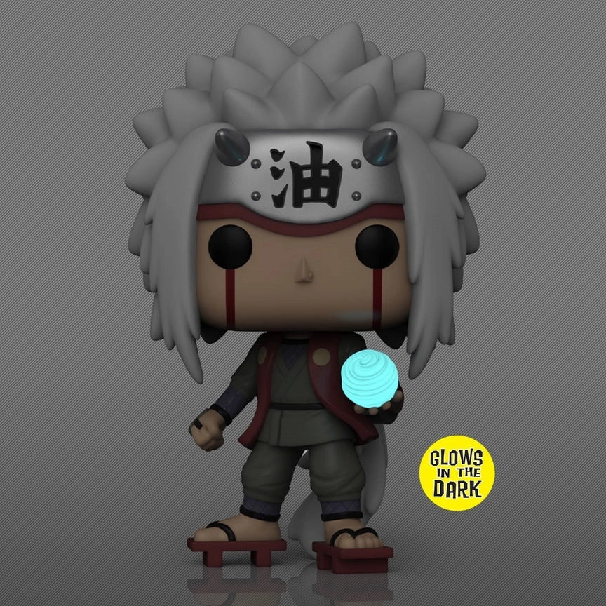 Naruto Shippuden - Jiraiya with Rasengan - Special Edition Multicolor Glow Exclusive Funko Pop! Vinyl Figure #1481
