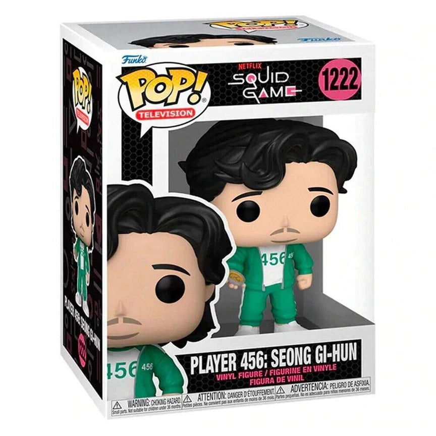 Funko Pop! Squid Game Player 456: Seong Gi-Hun #1222